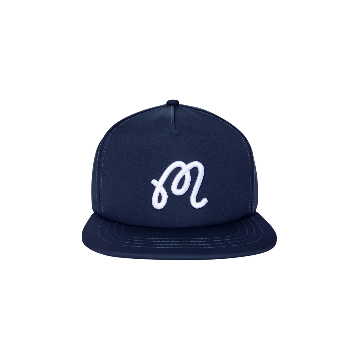 Malbon M Snapback Navy.