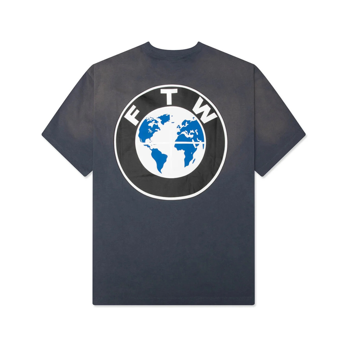 Market F THE World T-Shirt Indigo Blue 
