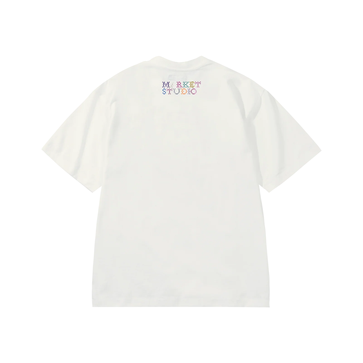Market Folk Fitted Bear T-Shirt Unbleached Cotton