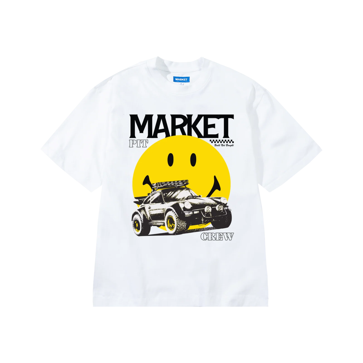 Market Smiley All Four T-Shirt White