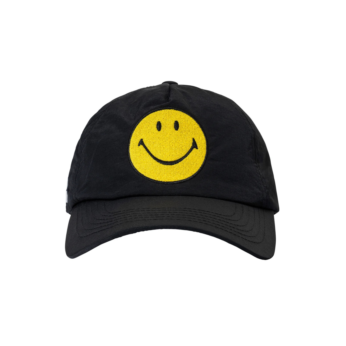 Market Smiley Classic 5 Panel Hat Jet Black