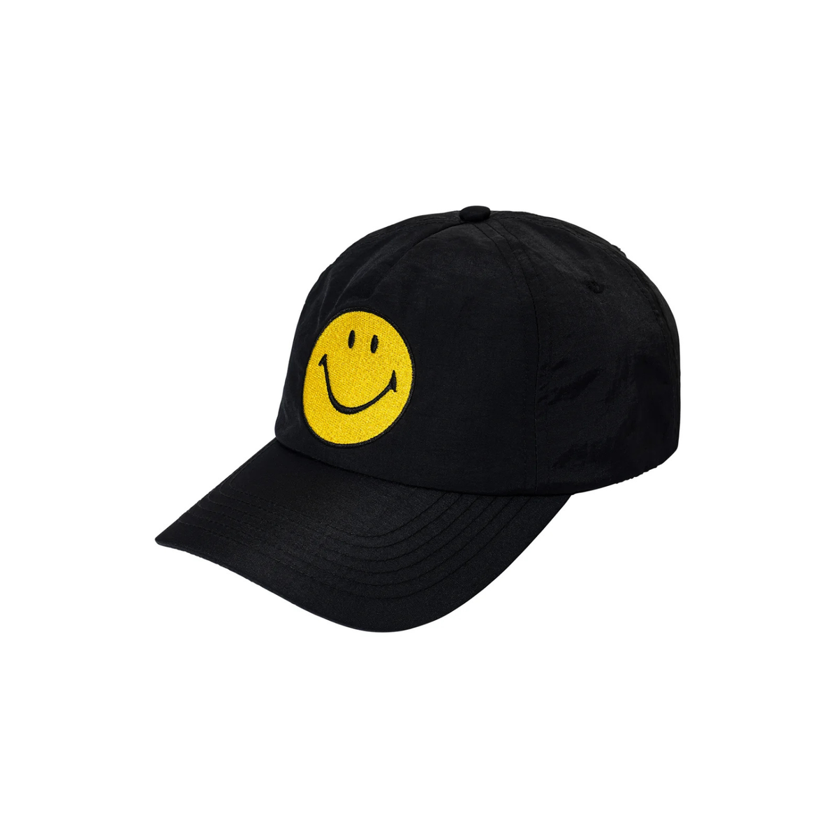 Market Smiley Classic 5 Panel Hat Jet Black