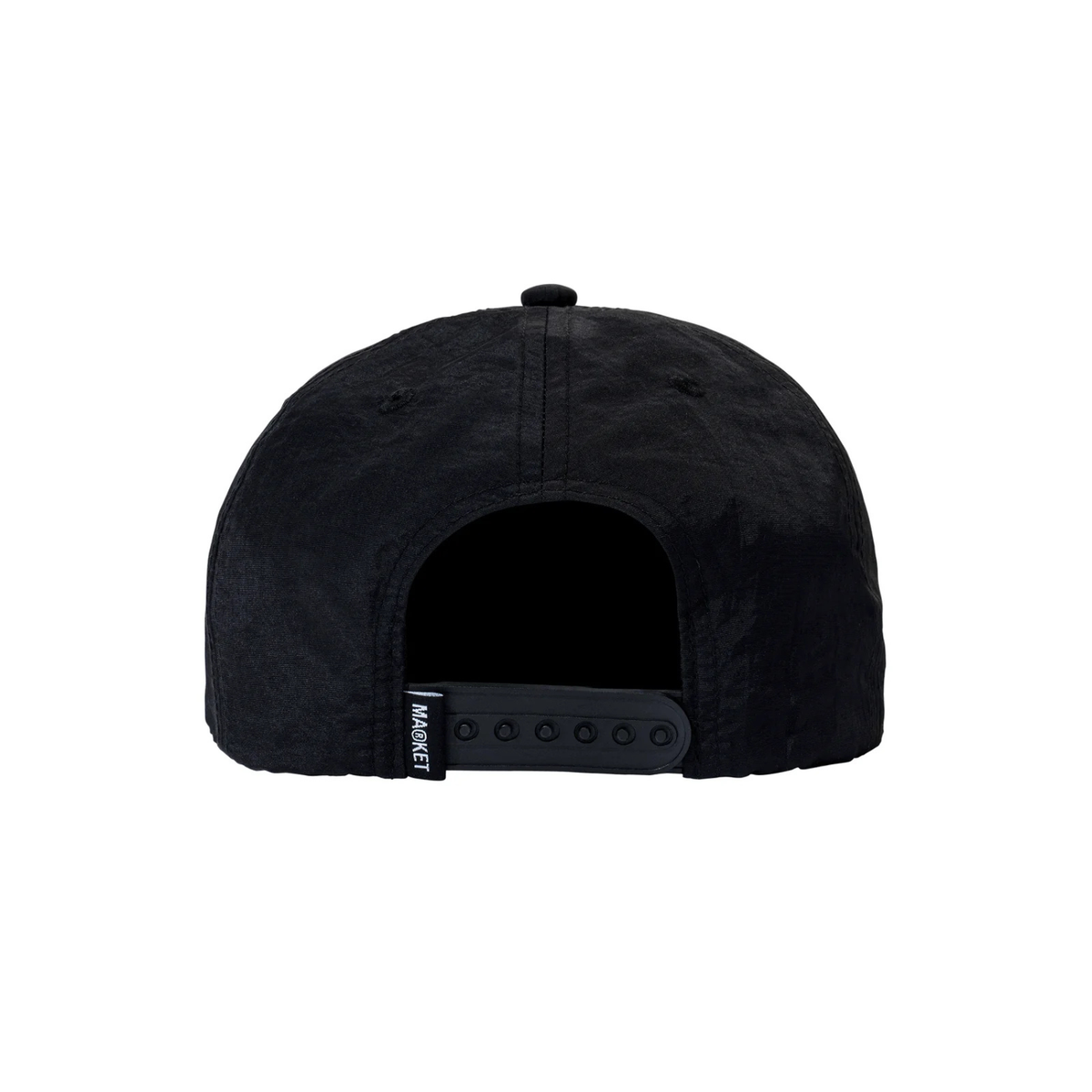 Market Smiley Classic 5 Panel Hat Jet Black