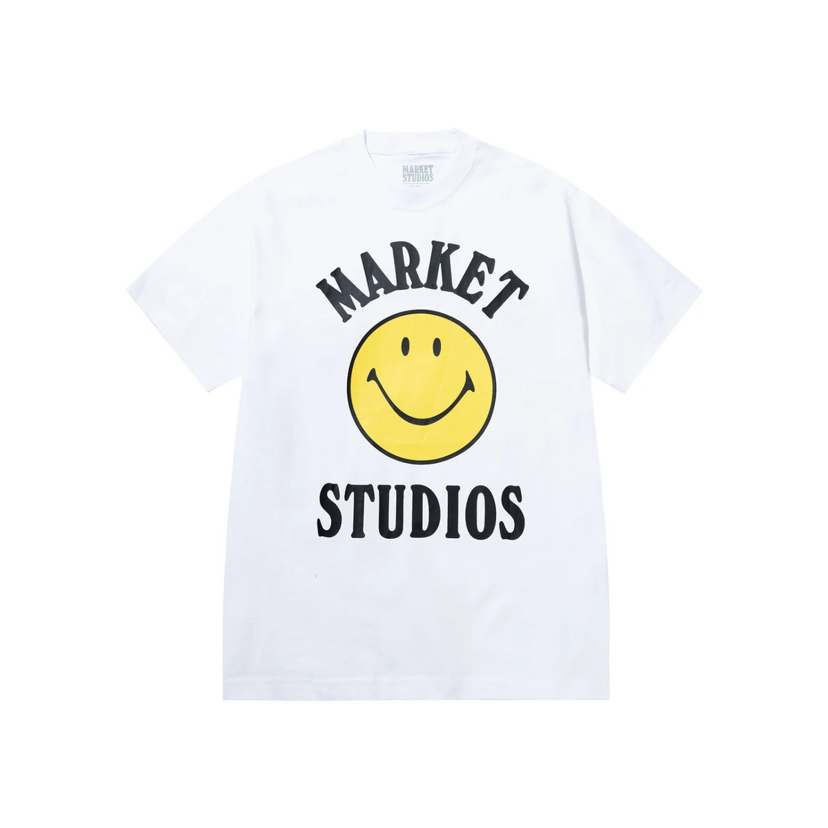 Market Smiley Mood T-Shirt White