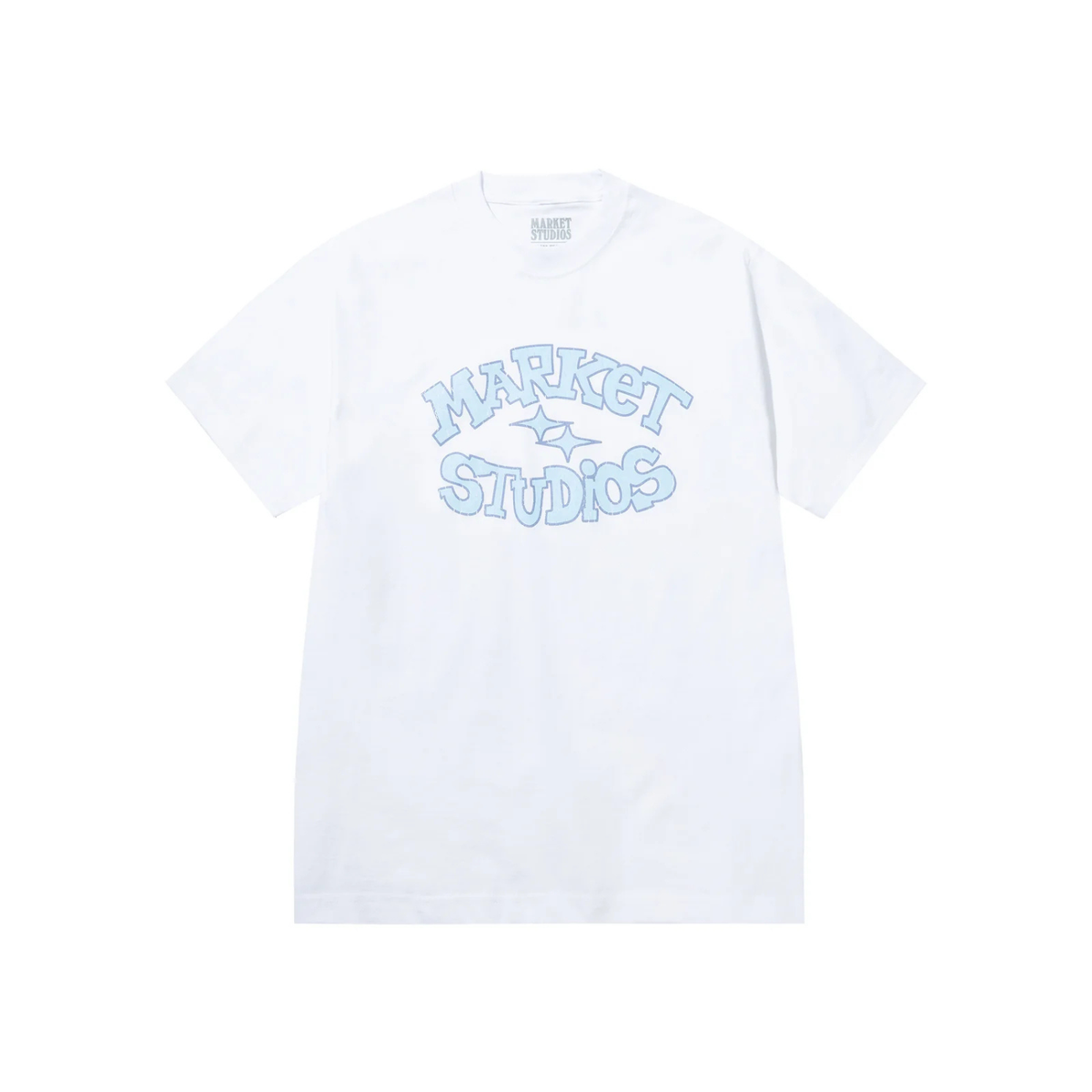 Market Smiley Old School T-Shirt White