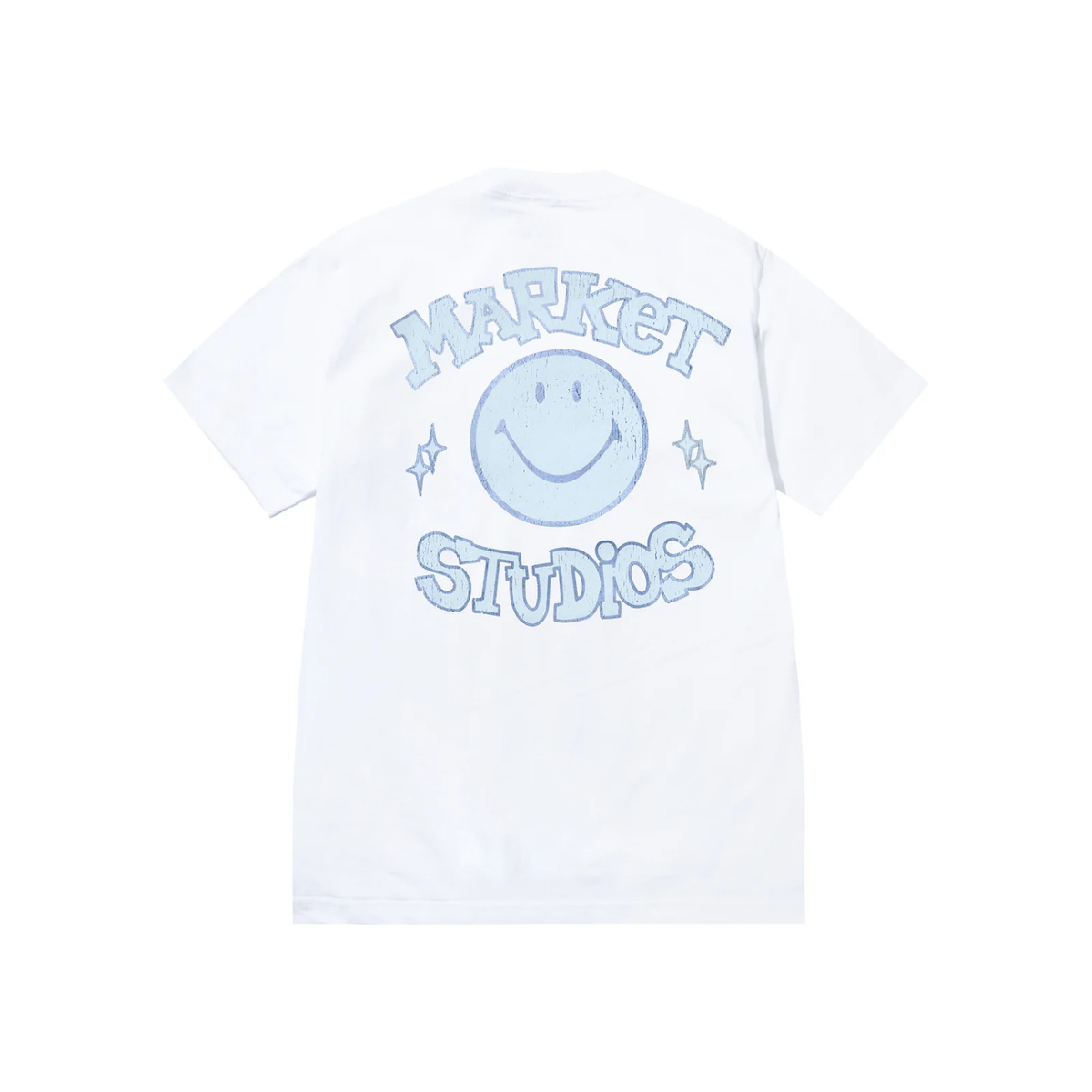 Market Smiley Old School T-Shirt White