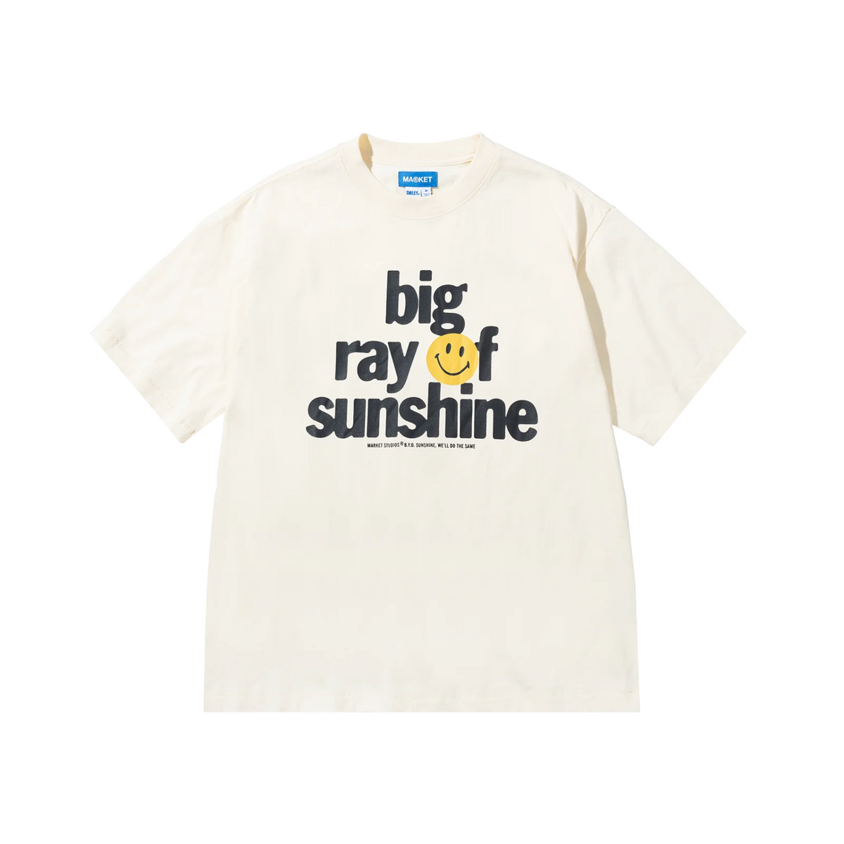 Market Smiley Sunshine T-Shirt Butter Cream