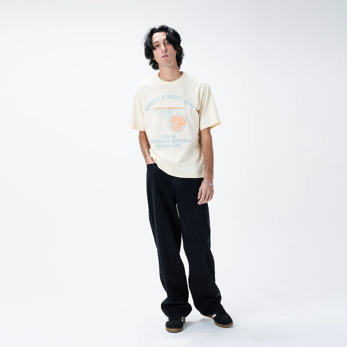 Market Runner Up T-Shirt Butter Cream