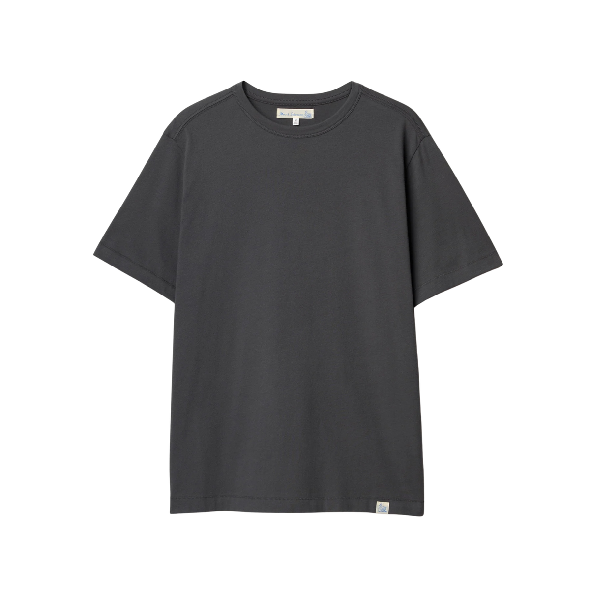 Merz B. Schewanen Soft Pima Cotton T-Shirt Concrete