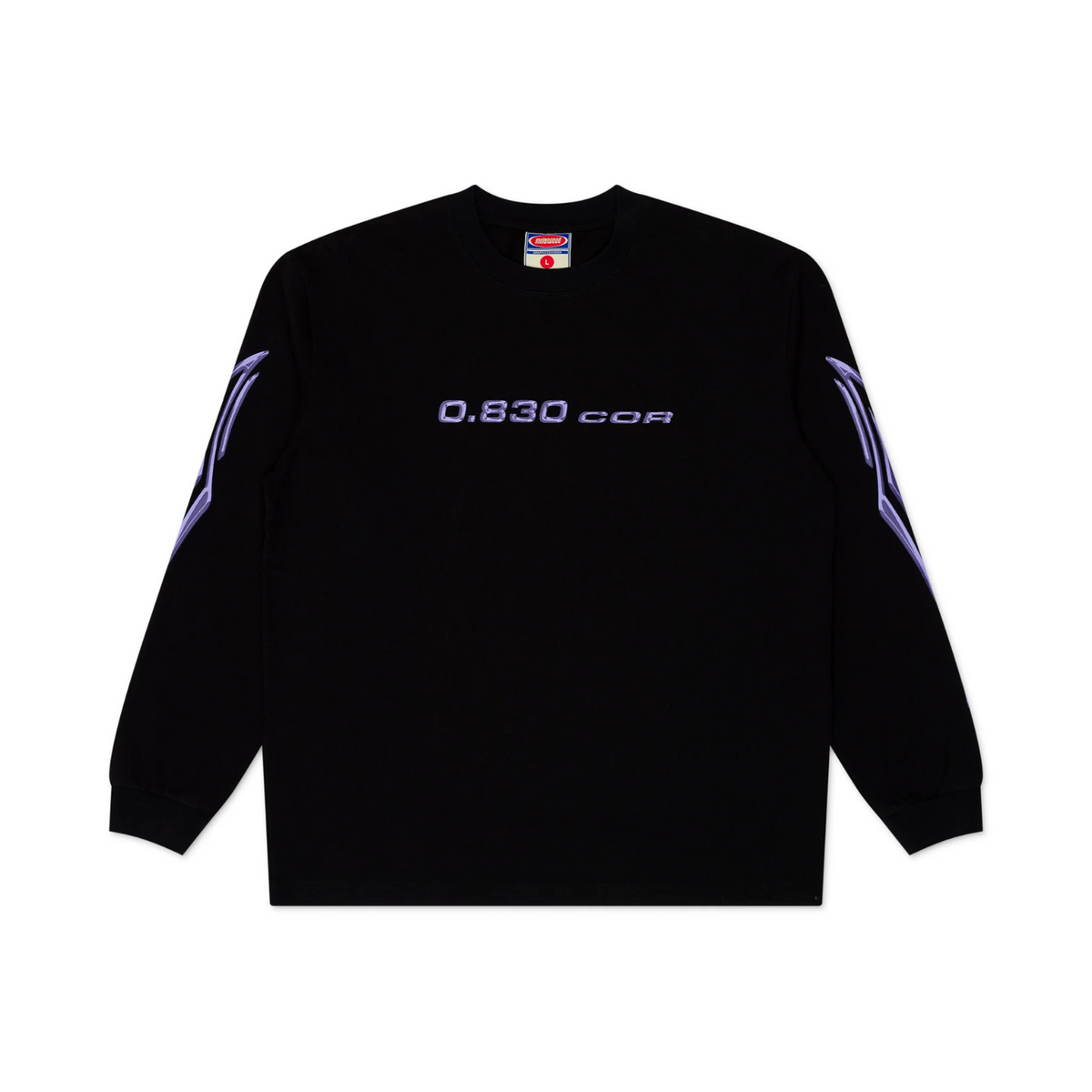 Metalwood 830 Cor LS T-Shirt Black