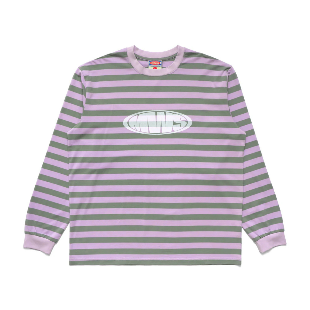 Metalwood Bulge Logo Longsleeve T-Shirt Pink/Green