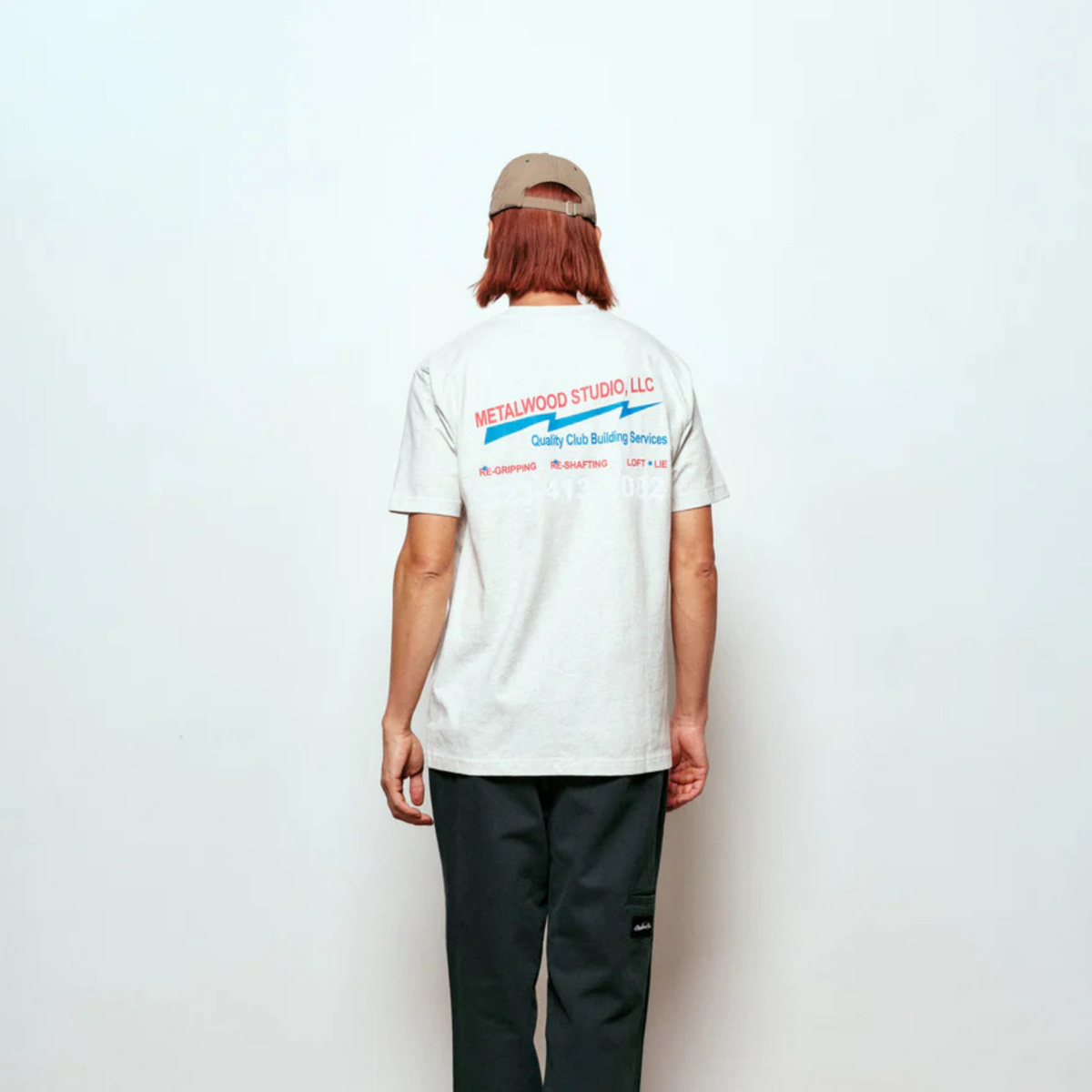 Metalwood Club Building T-Shirt Heather Grey