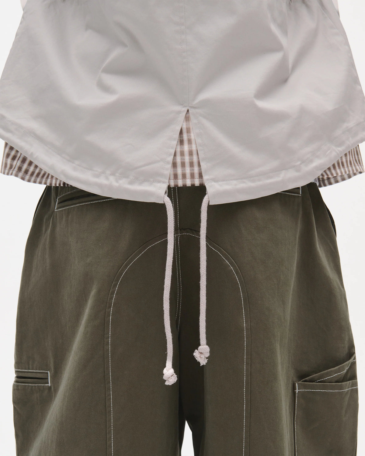 Metalwood Cotton Twill Parka Stone