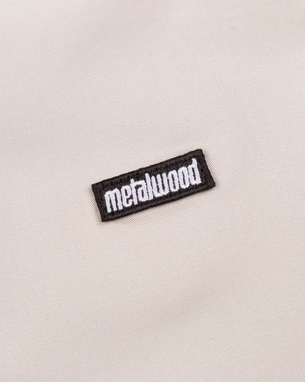 Metalwood Cotton Twill Parka Stone