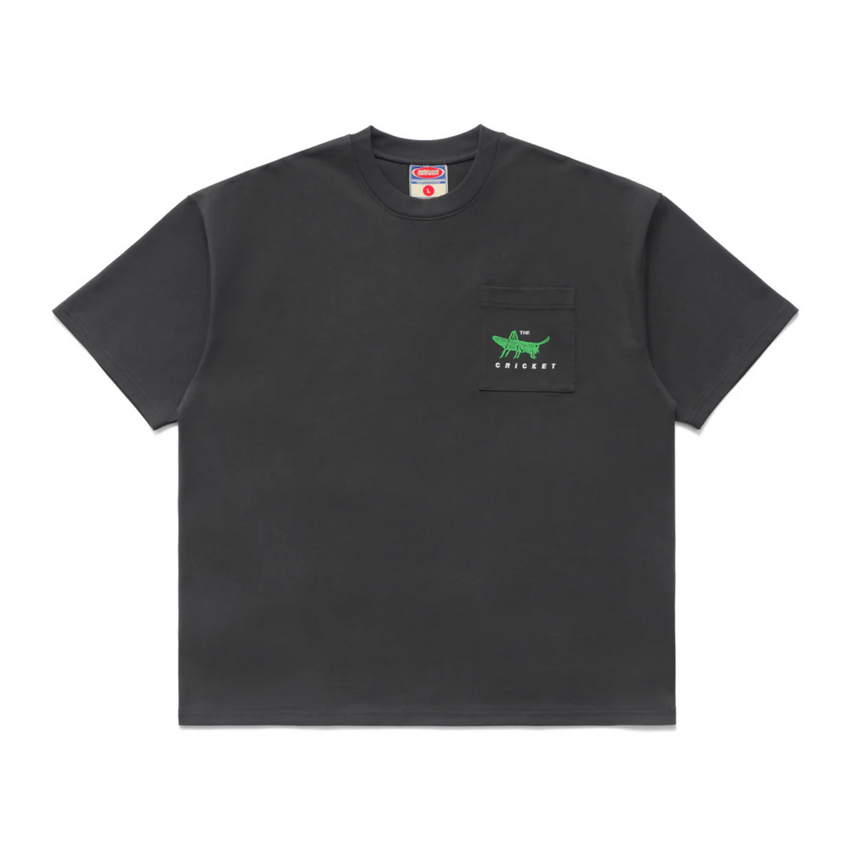 Metalwood Cricket Heavyweight Pocket T-Shirt Tar