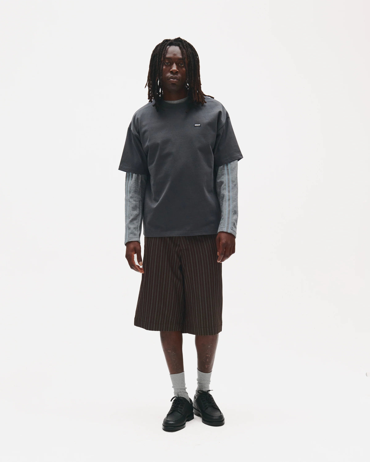 Metalwood Heavyweight Mini Metal Log T-Shirt Tar