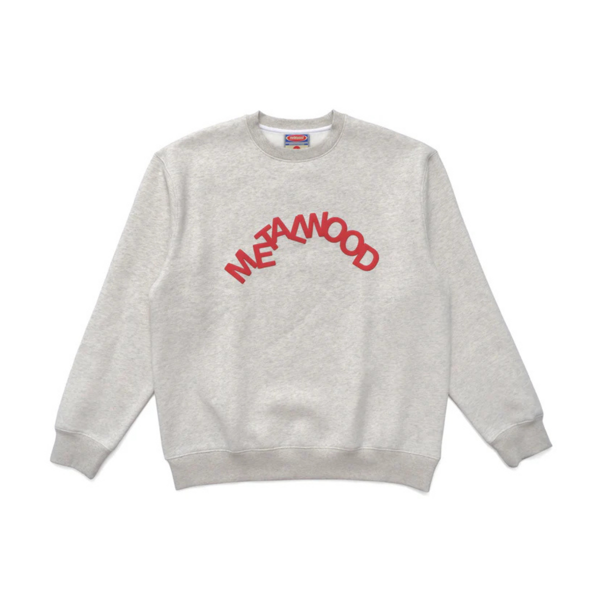 Metalwood Jumbled Crewneck Sweatshirt Oat