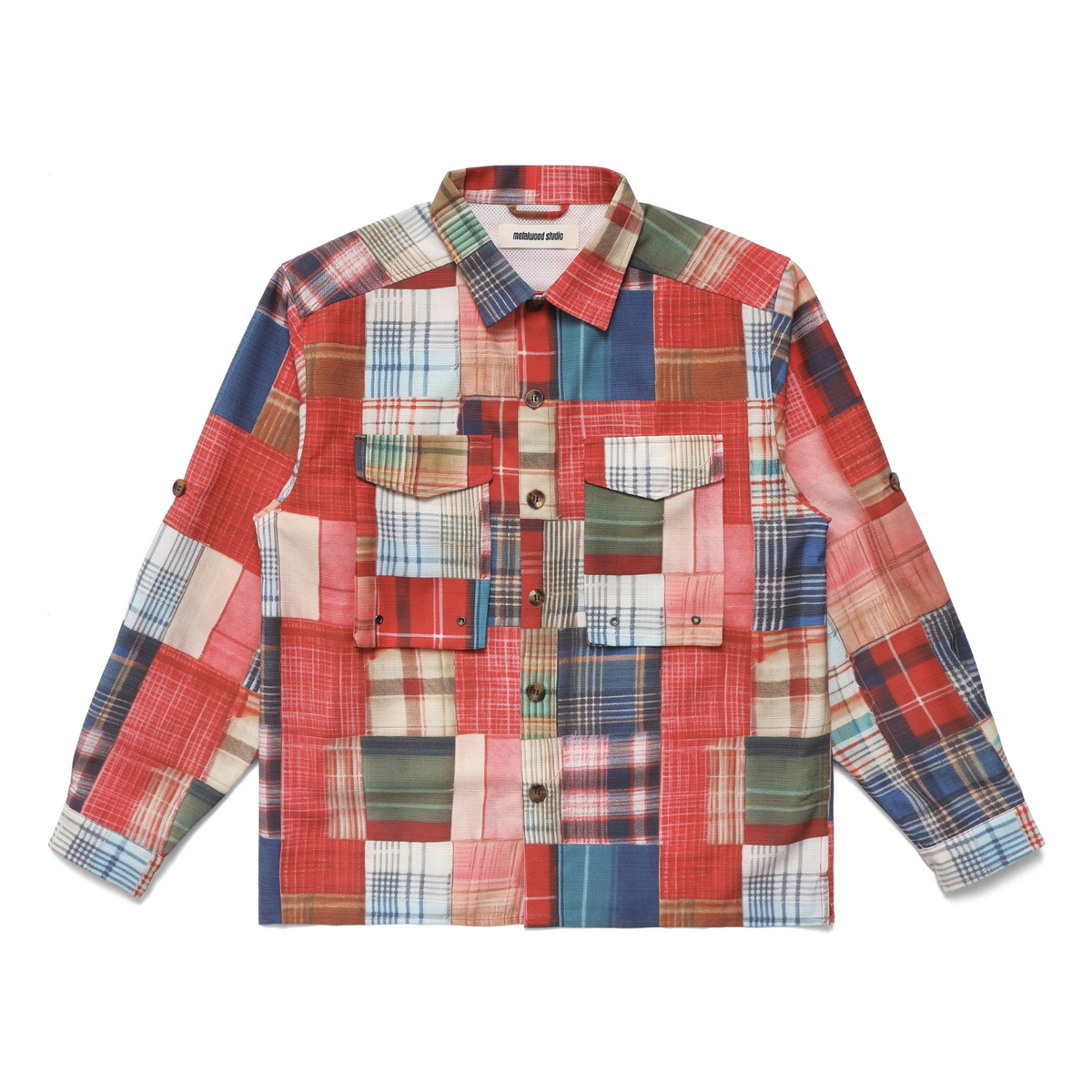 Metalwood Madras Patch Explorer Shirt 
