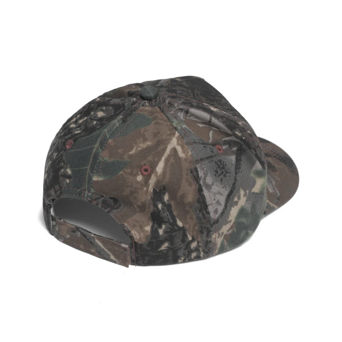 Metalwood Metal Logo 5-Panel Hat - Real Leaf Camo