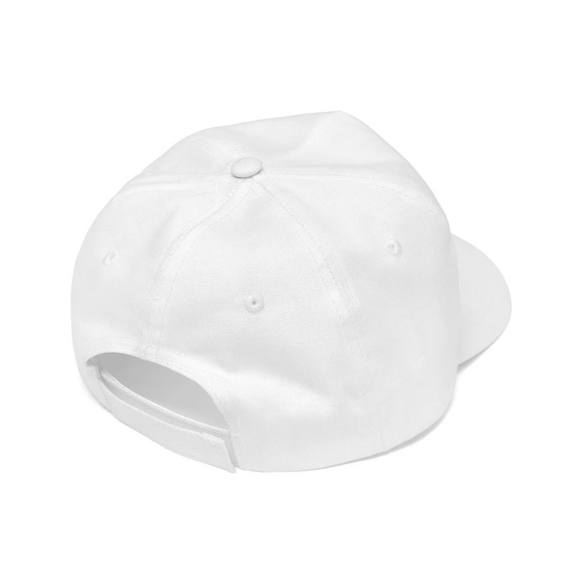 Metalwood Metal Logo 5-Panel Hat White