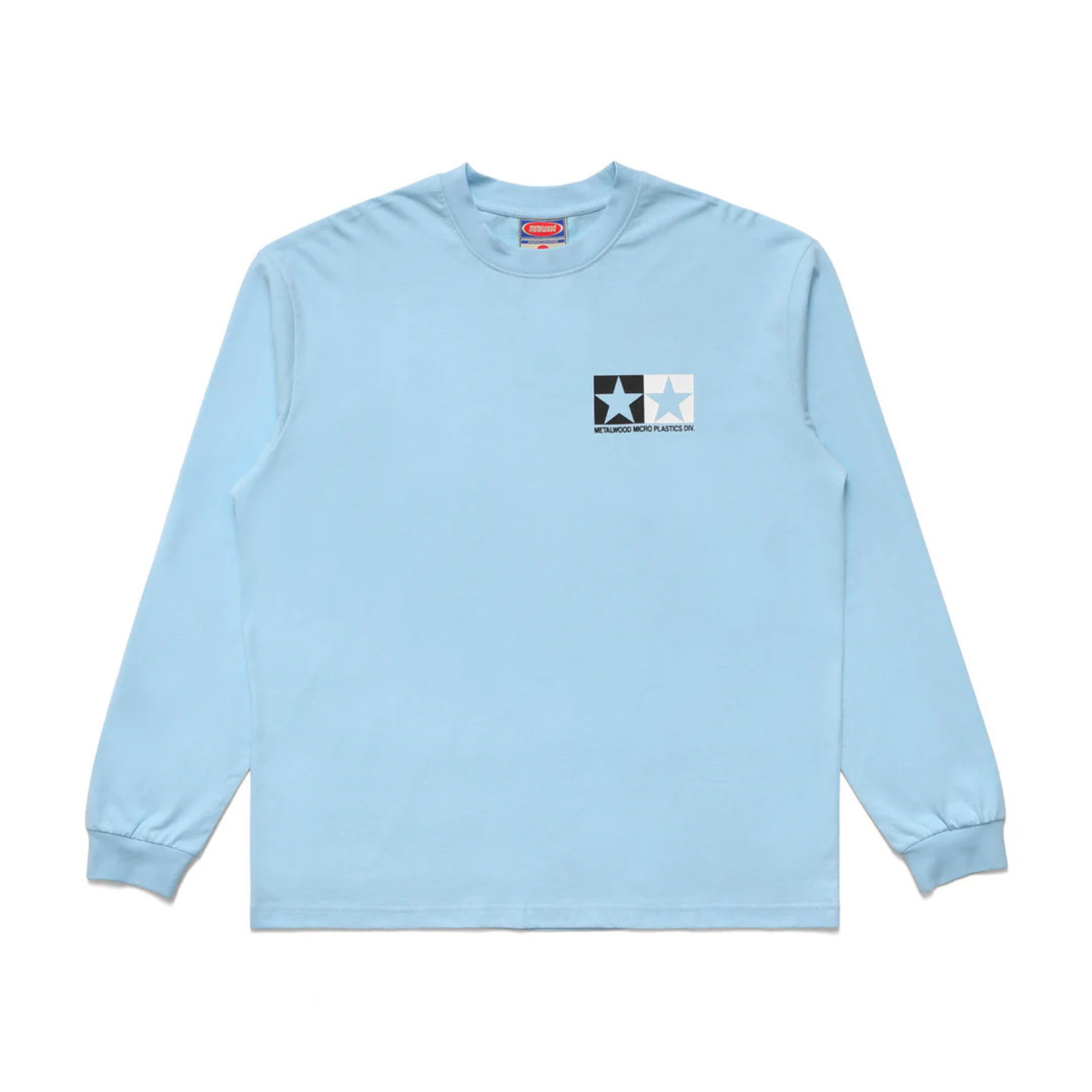 Metalwood Microplastics Longsleeeve T-Shirt Sky