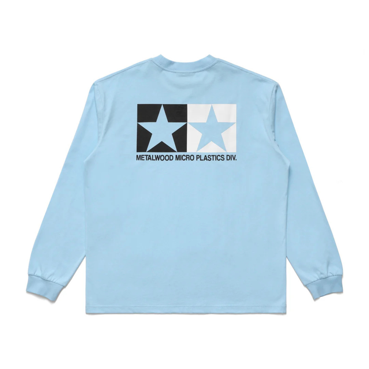 Metalwood Microplastics Longsleeeve T-Shirt Sky