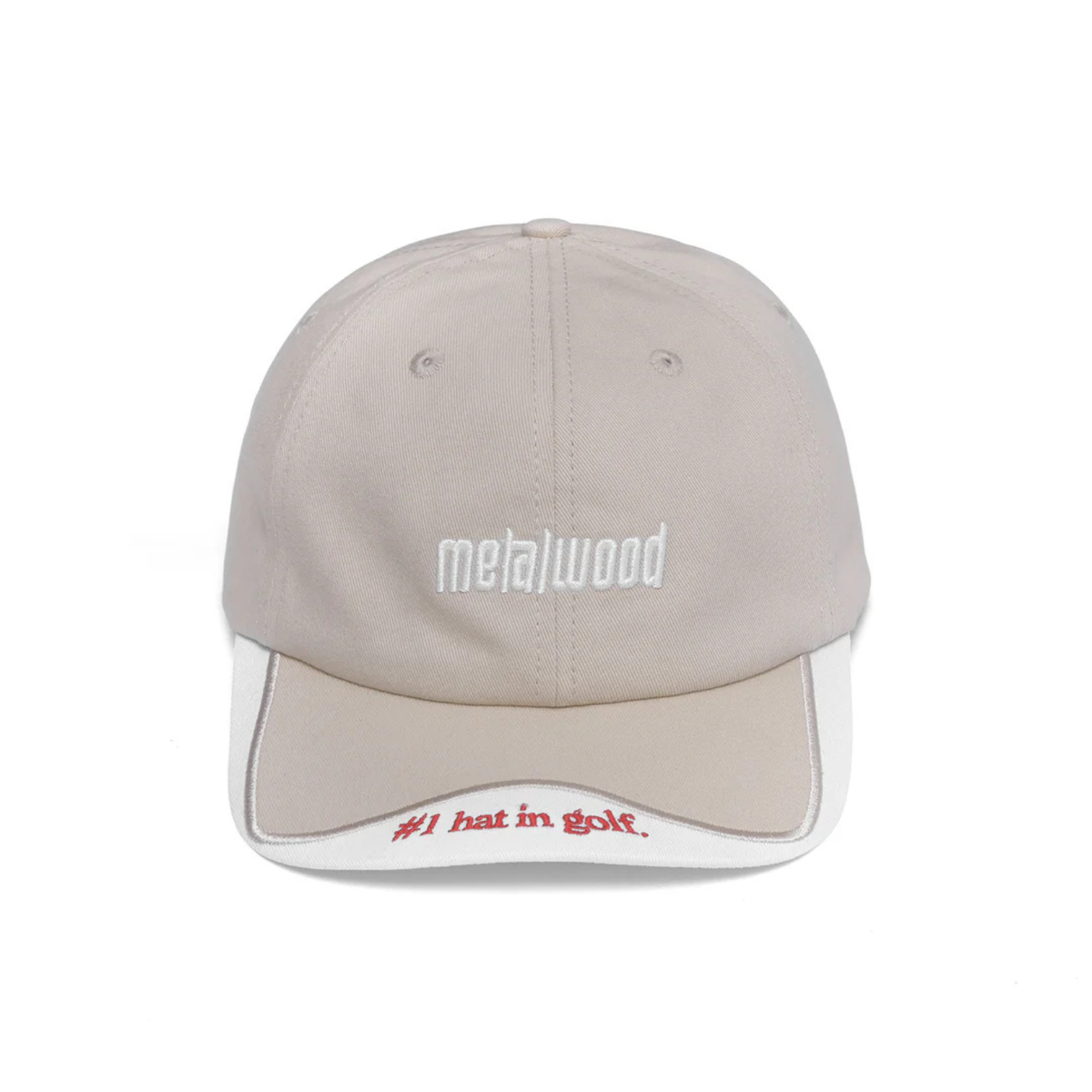 Metalwood Number One Dad Hat Bone