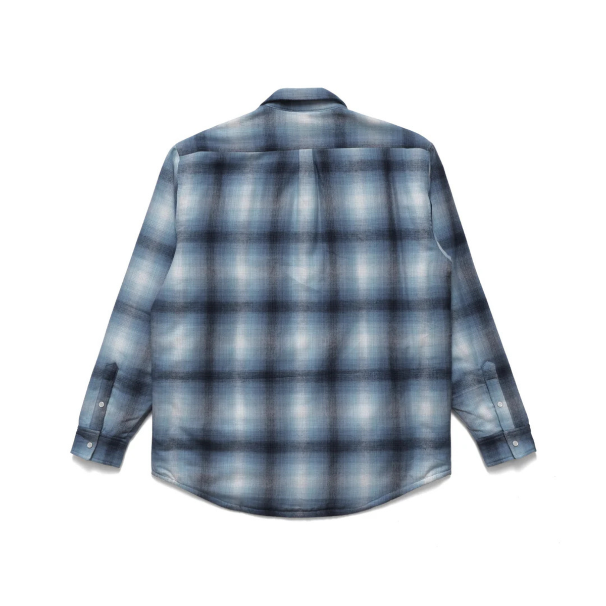 Metalwood Poly Filled Shirt Blue 