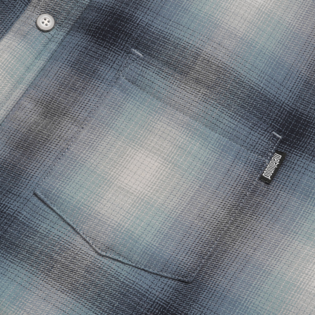 Metalwood Poly Filled Shirt Blue 