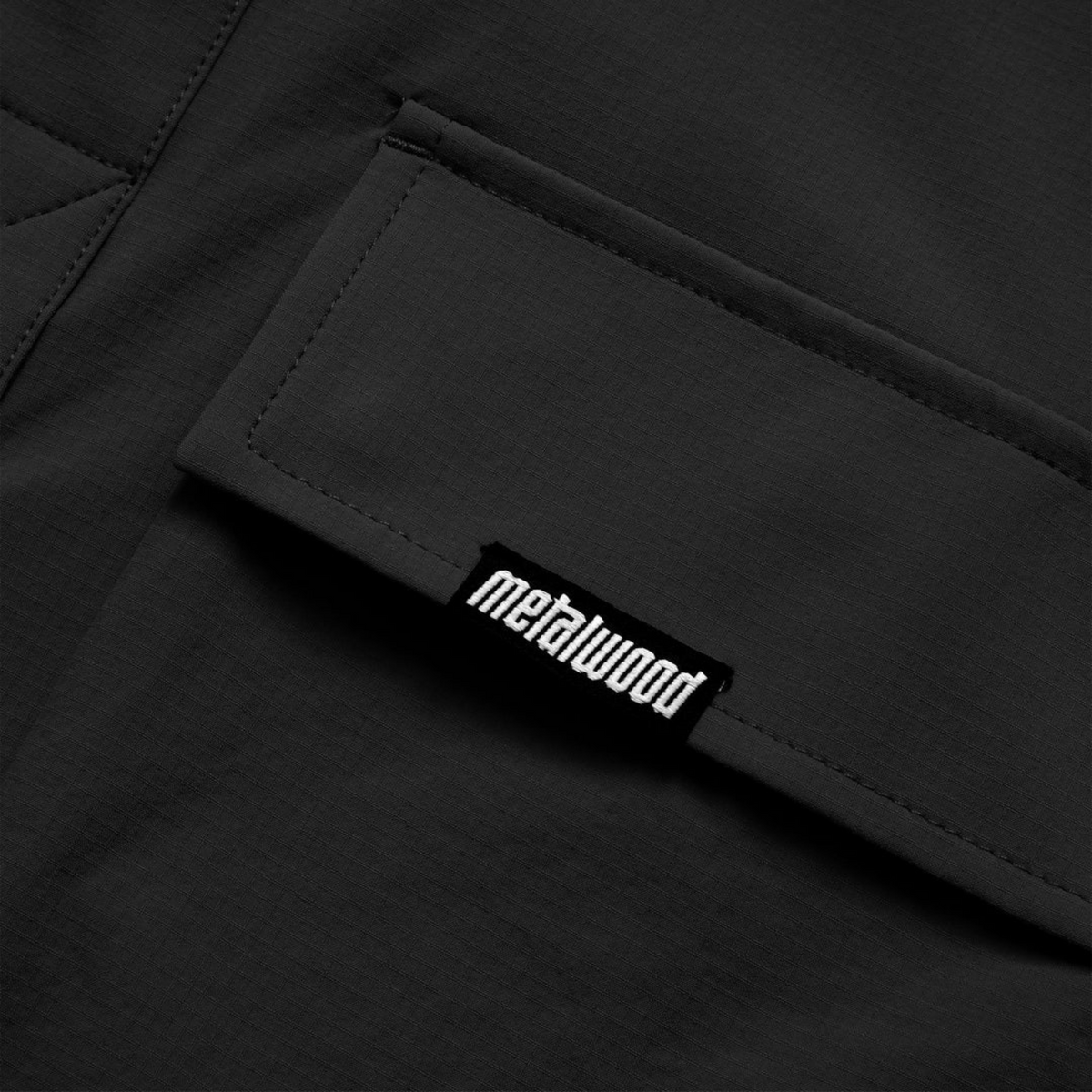 Metalwood RipStop Overshirt Black