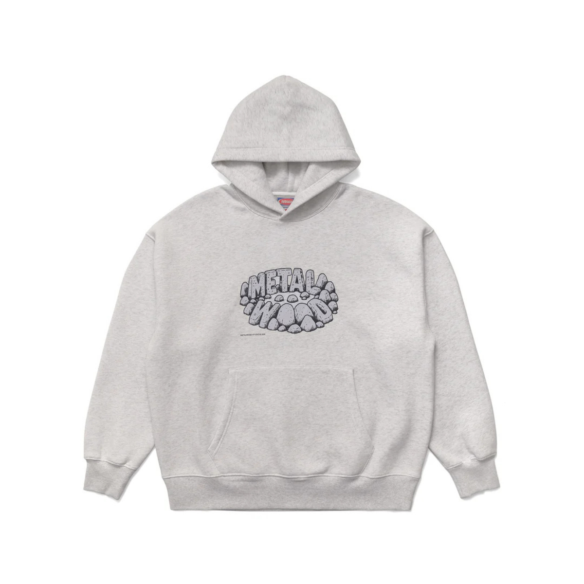 Metalwood Stonehenge Hooded Sweatshirt Heather Grey