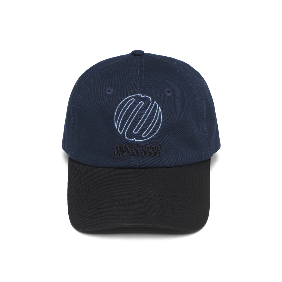 Metalwood Team Logo Dad Hat Navy