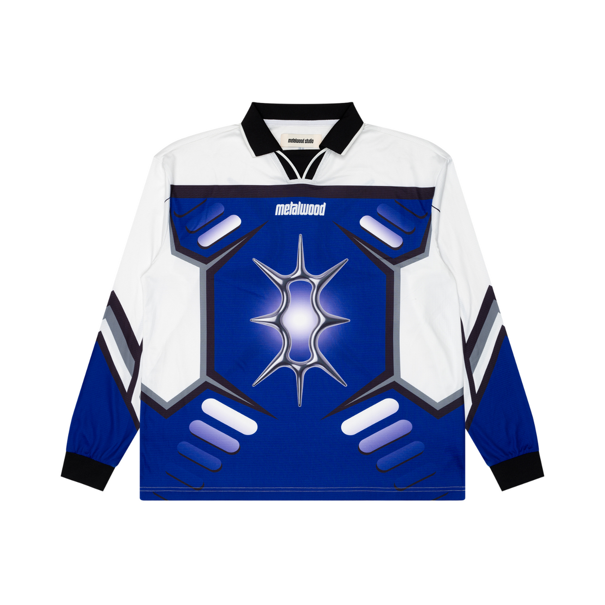 Metalwood X-Games LS Jersey White & Blurple