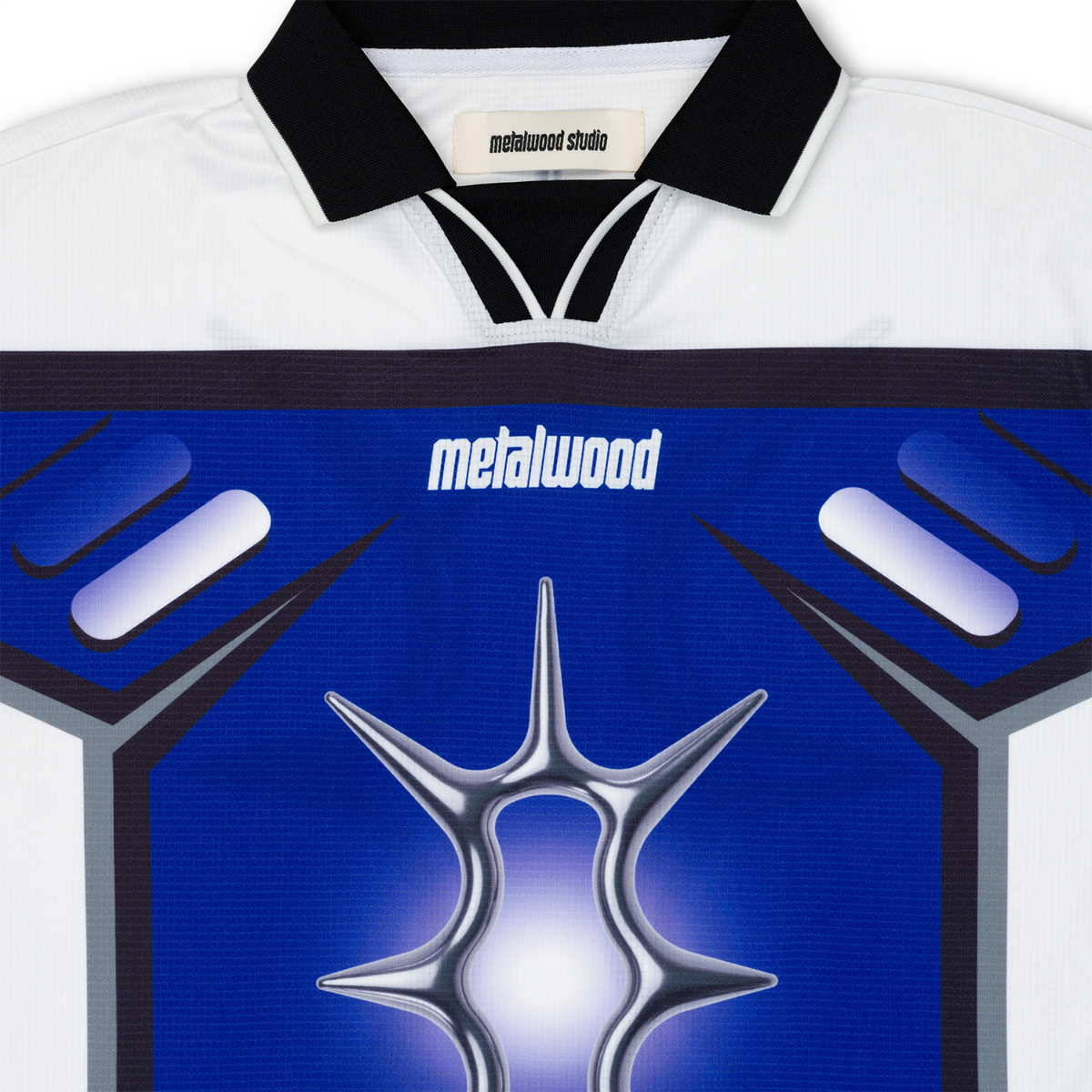 Metalwood X-Games LS Jersey White & Blurple