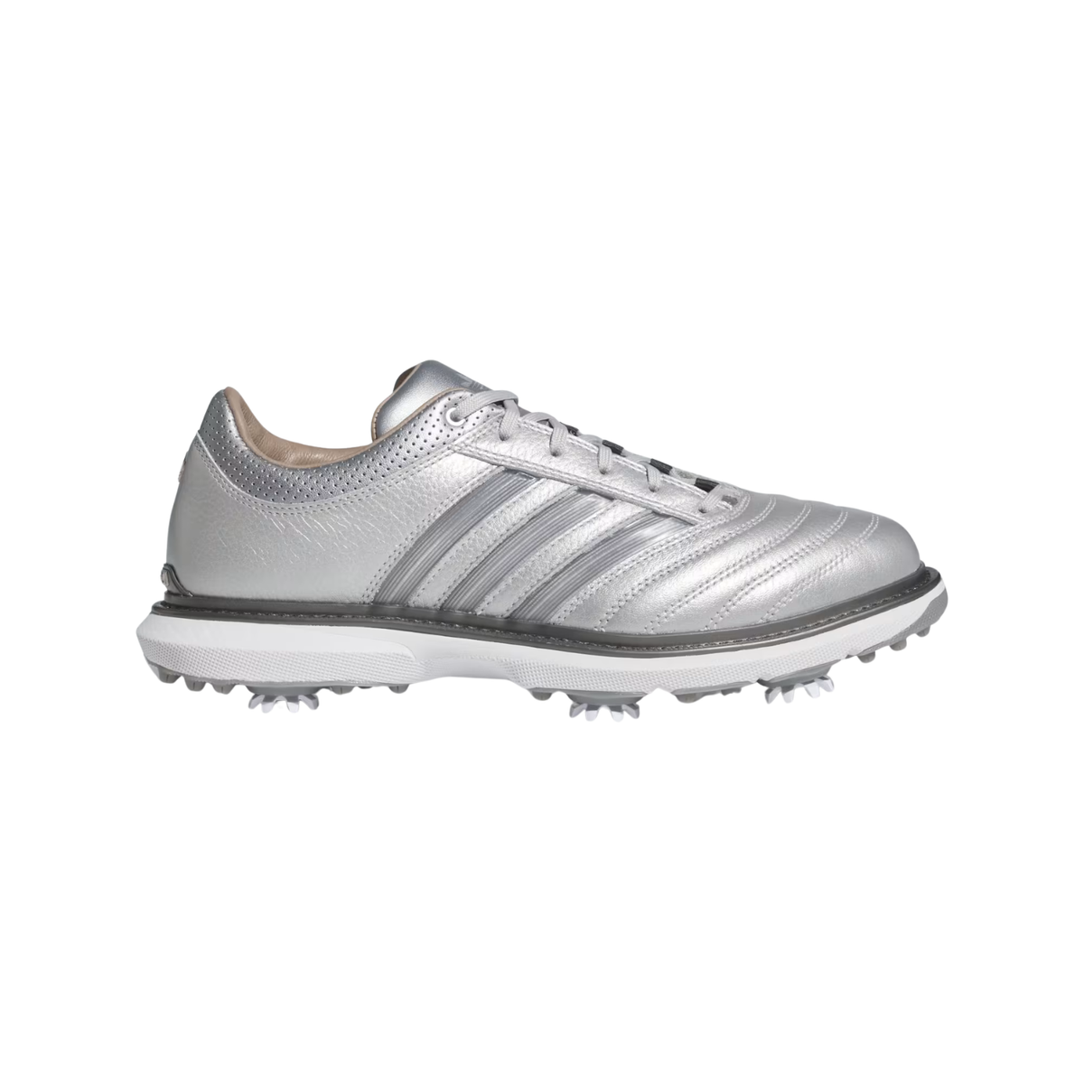 Metalwood X Adidas MC70 Golf Shoes Silver Metallic/Iron Metallic/Grey
