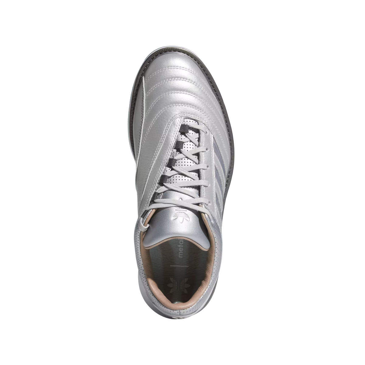 Metalwood X Adidas MC70 Golf Shoes Silver Metallic/Iron Metallic/Grey