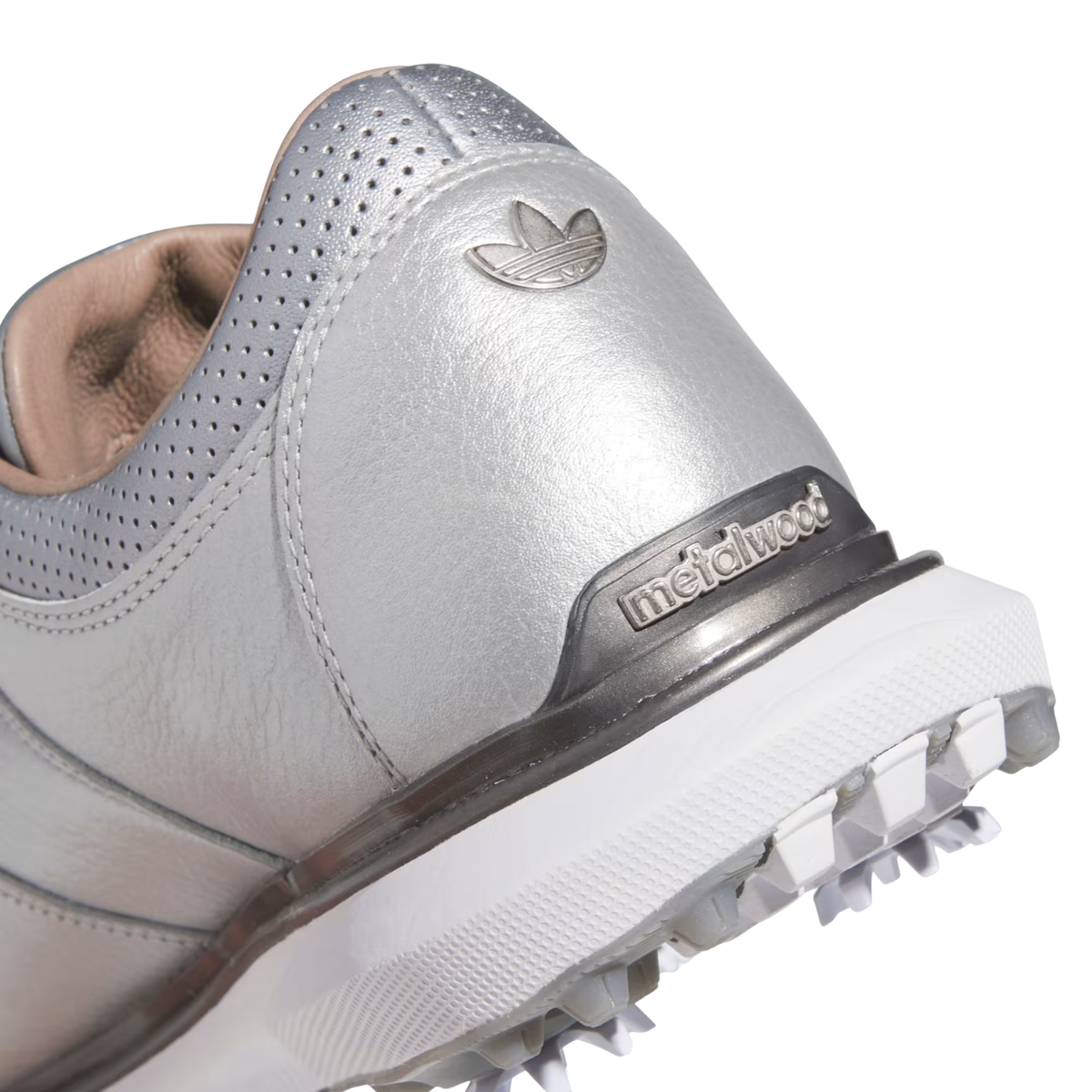 Metalwood X Adidas MC70 Golf Shoes Silver Metallic/Iron Metallic/Grey