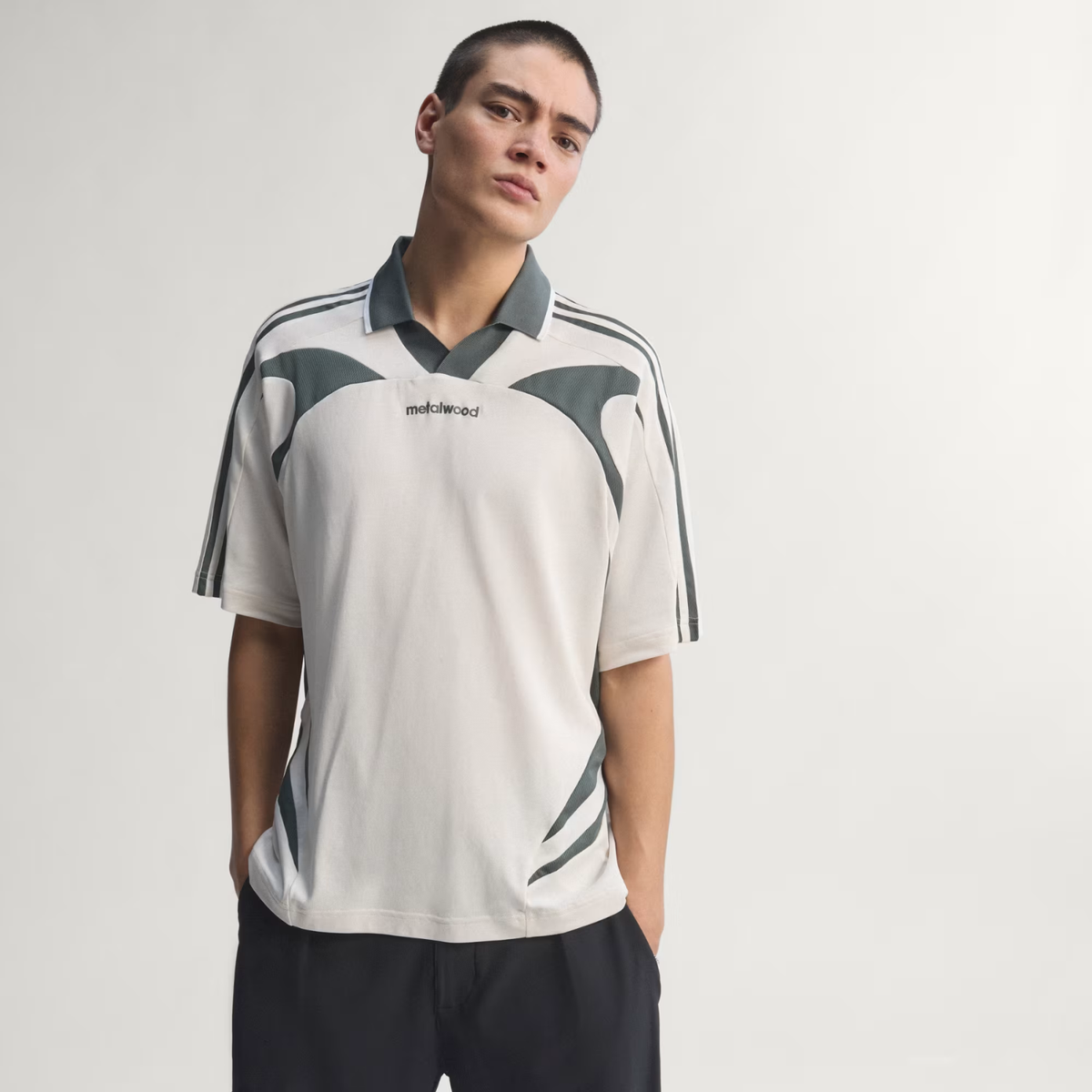 Metalwood X Adidas Polo Cream White 