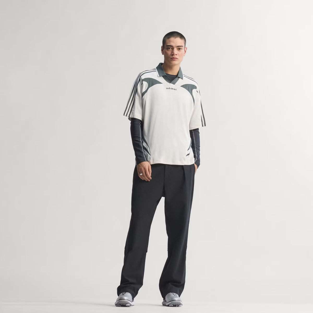 Metalwood X Adidas Polo Cream White 