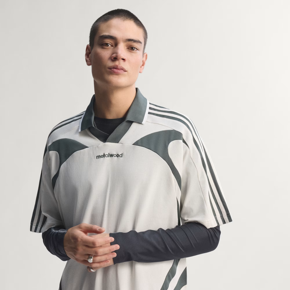 Metalwood X Adidas Polo Cream White 