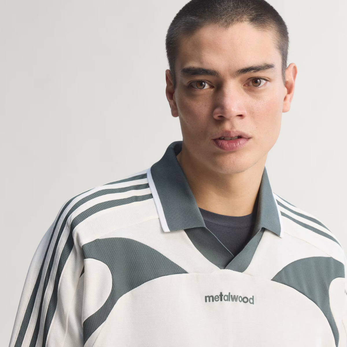 Metalwood X Adidas Polo Cream White 