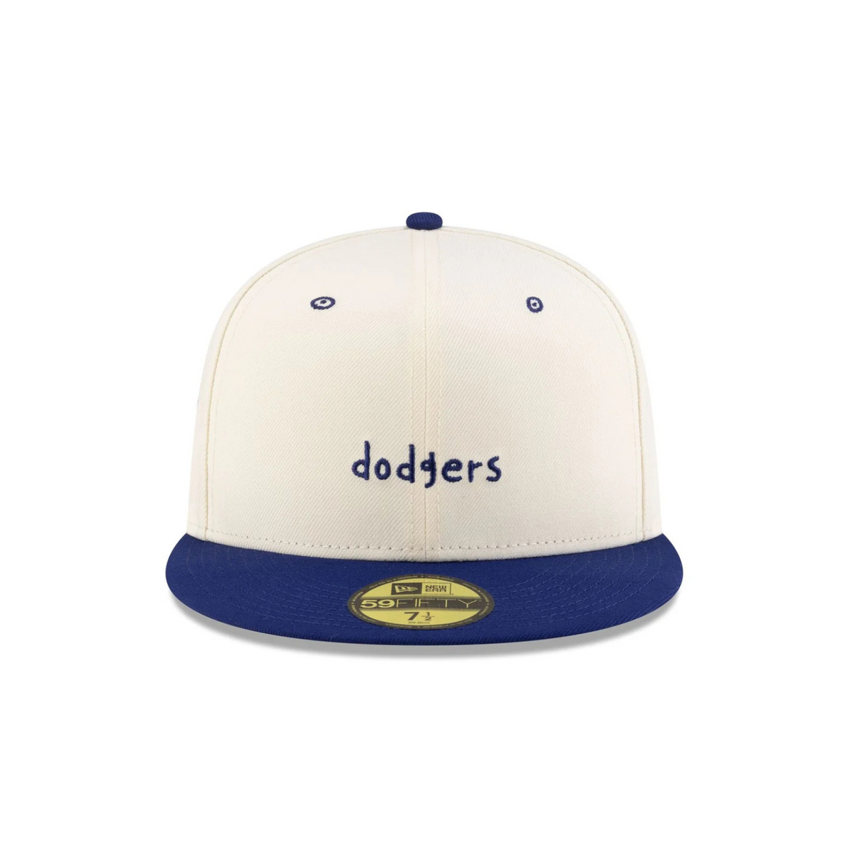 Micah Dreams X MLB Blank Canvas 59Fifty Fitted Hat - Los Angeles Dodgers 