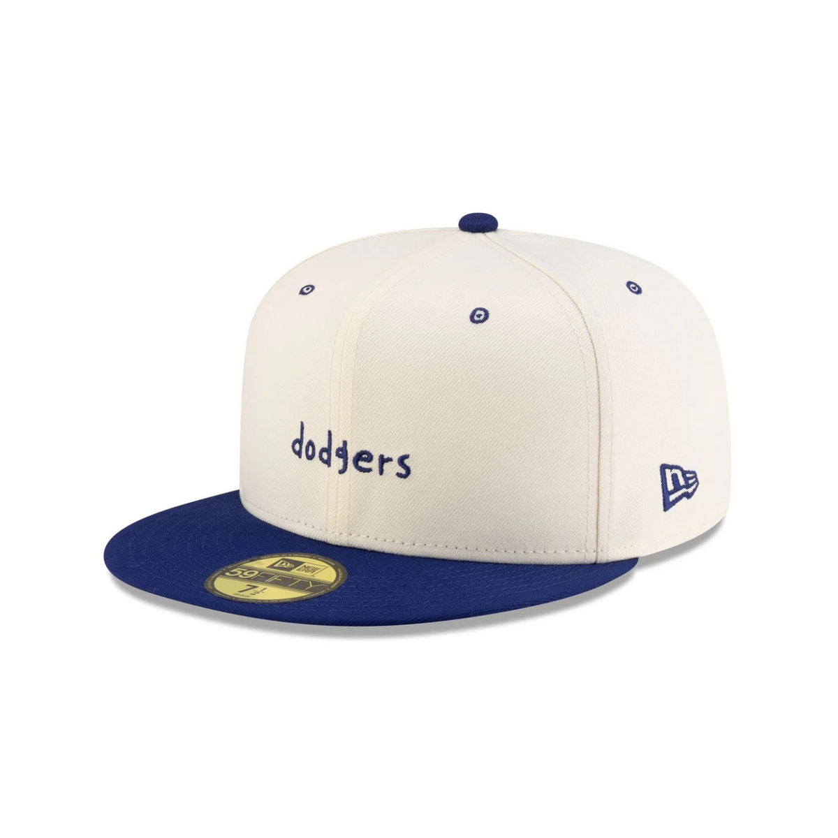 Micah Dreams X MLB Blank Canvas 59Fifty Fitted Hat - Los Angeles Dodgers 