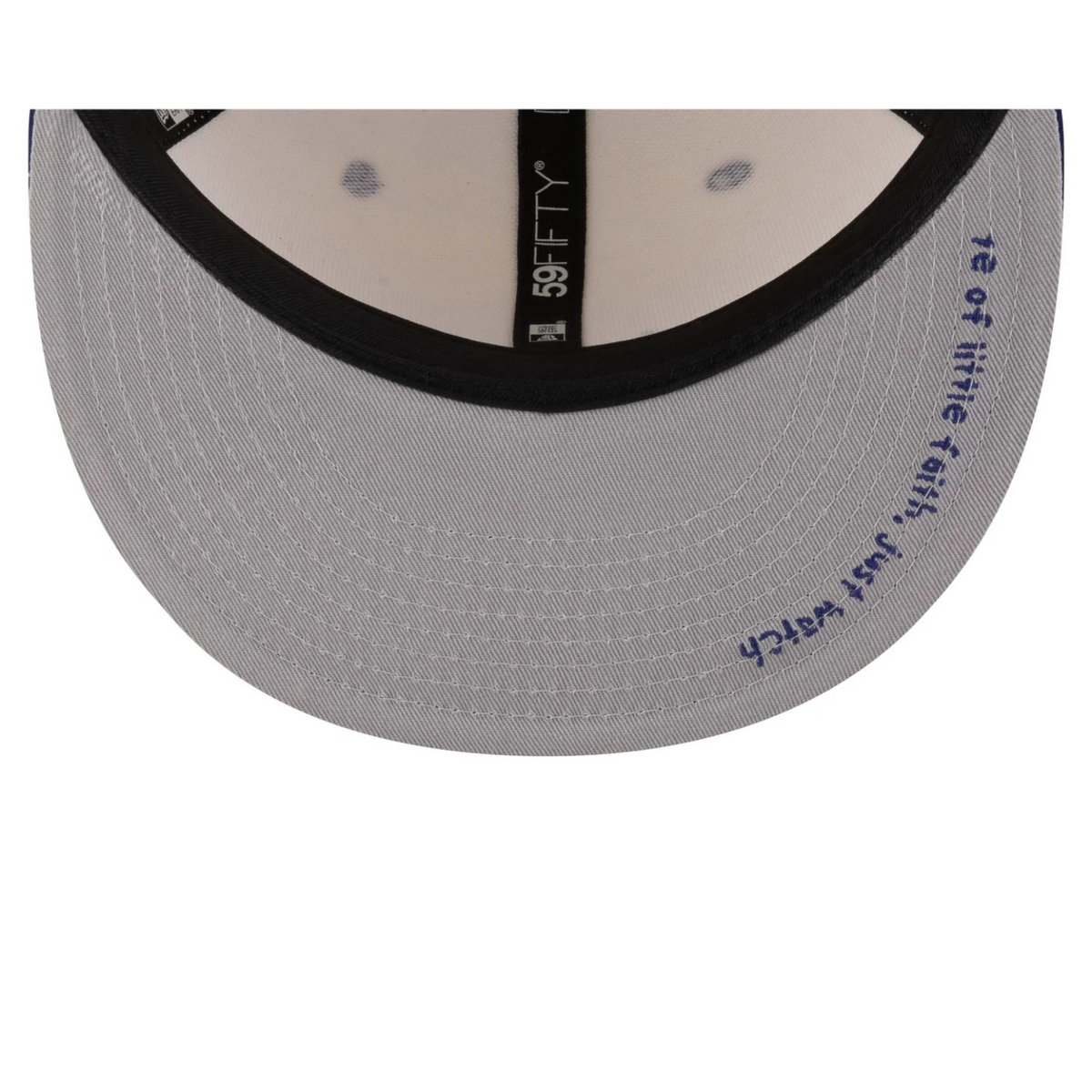 Micah Dreams X MLB Blank Canvas 59Fifty Fitted Hat - Los Angeles Dodgers 