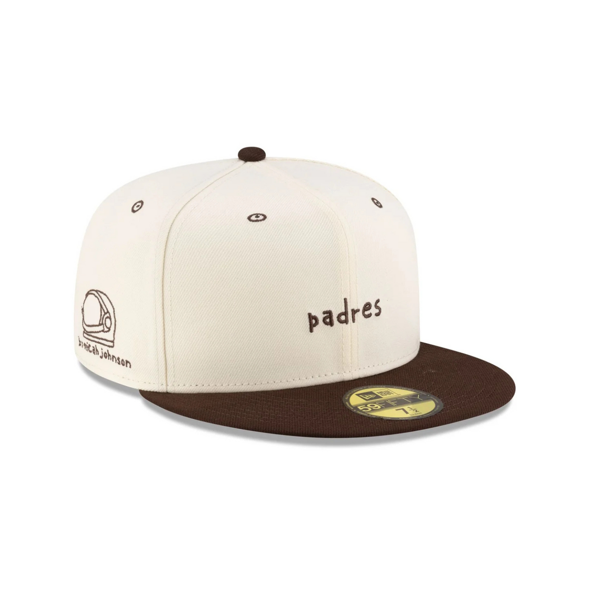 Micah Dreams X MLB Blank Canvas 59Fifty Fitted Hat - San Diego Padres