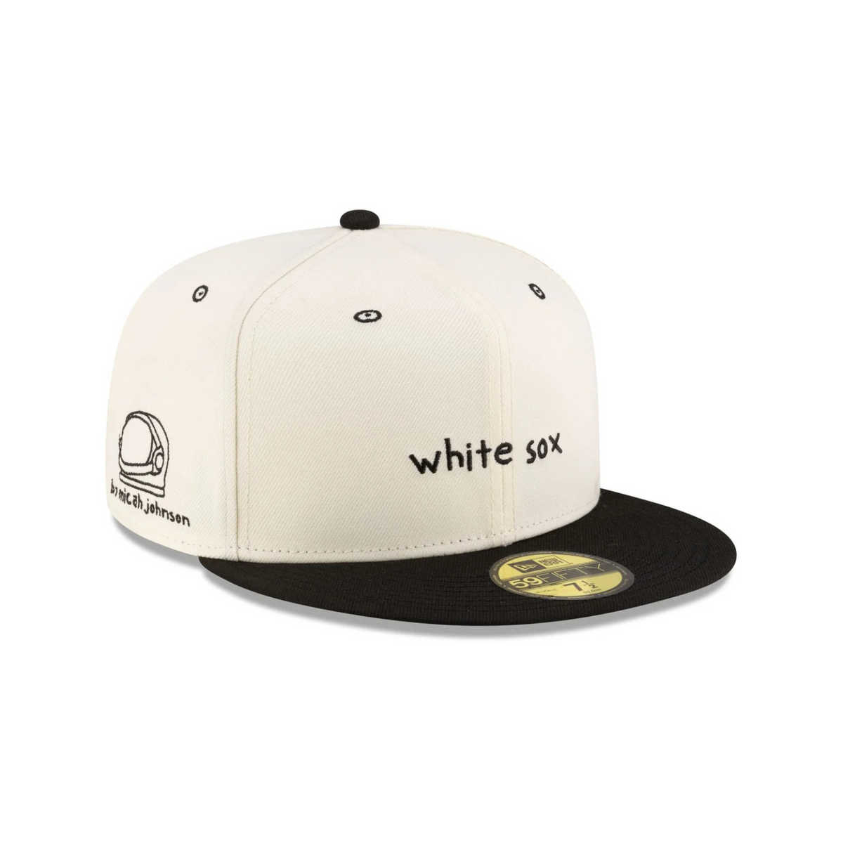 Micah Dreams X MLB Blank Canvas 59Fifty Fitted Hat Chicago White Sox 