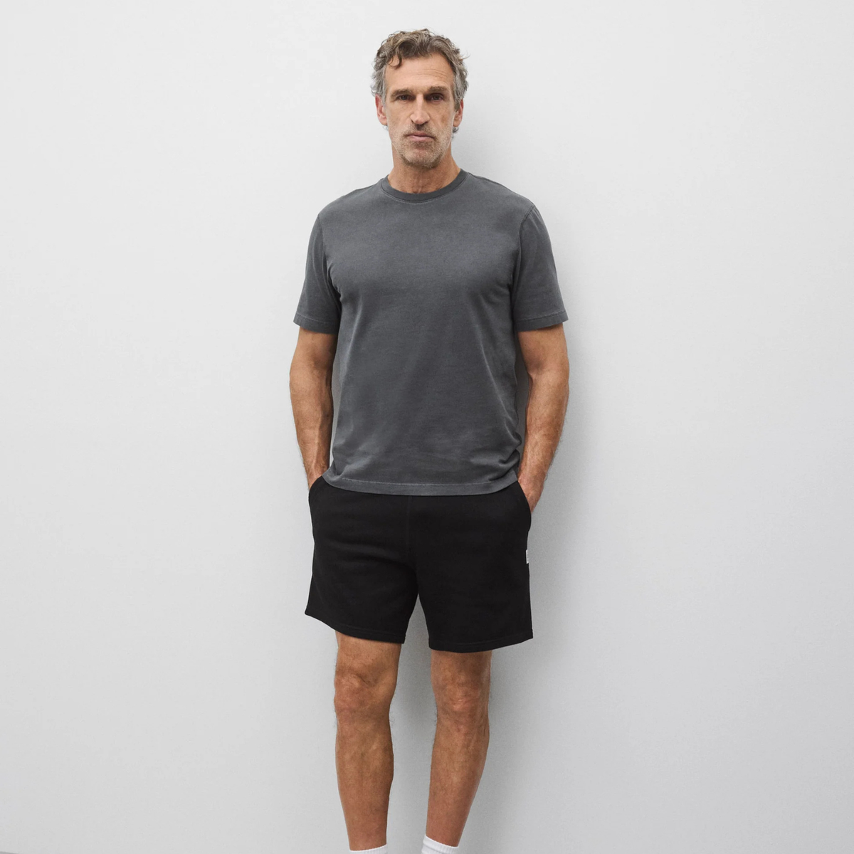 Midweight Terry Standard Sweatshort Black