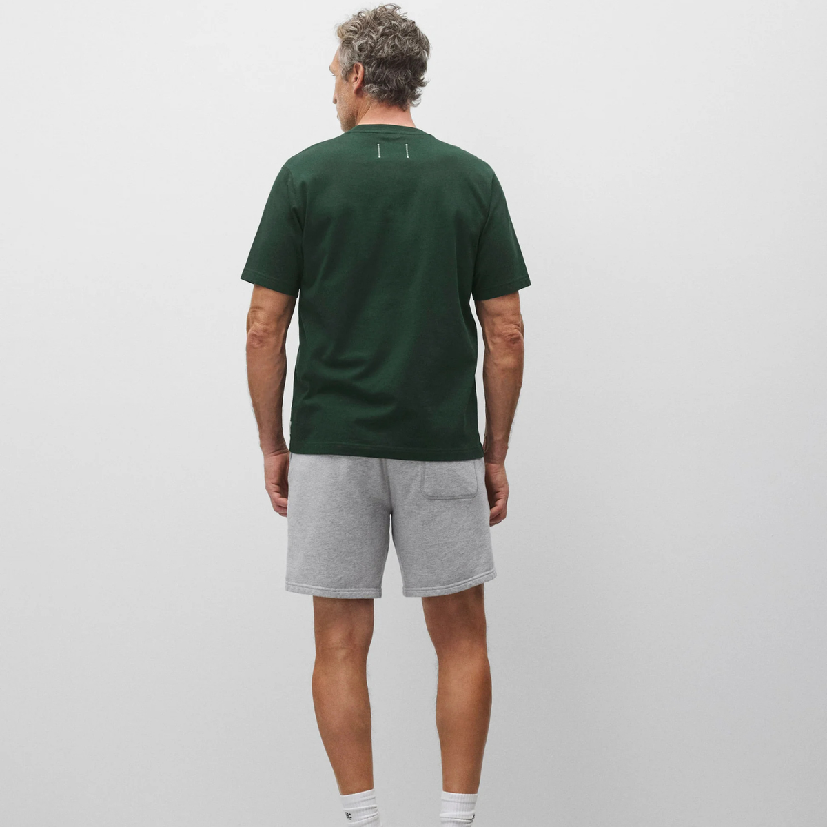 Midweight Terry Standard Sweatshort Heather Grey