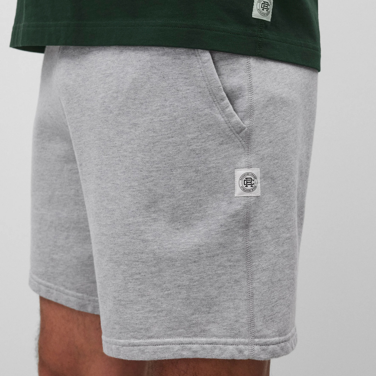 Midweight Terry Standard Sweatshort Heather Grey