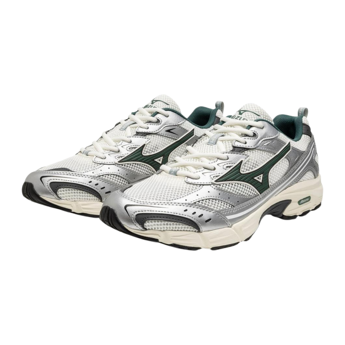 Mizuno MXR "SPORT" Snow White/Bistro Green